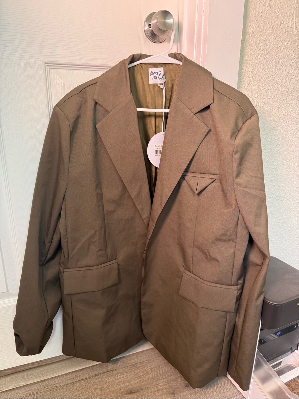 Princess Polly Olive Green Blazer